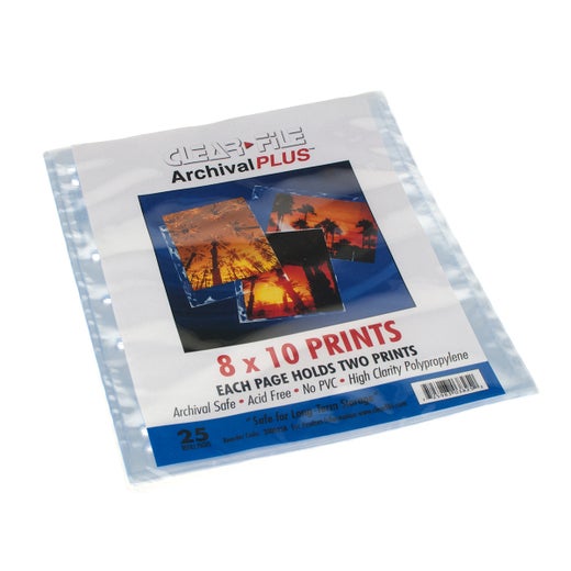Clearfile PP negatiivitasku 2 x 8x10" / 25kpl