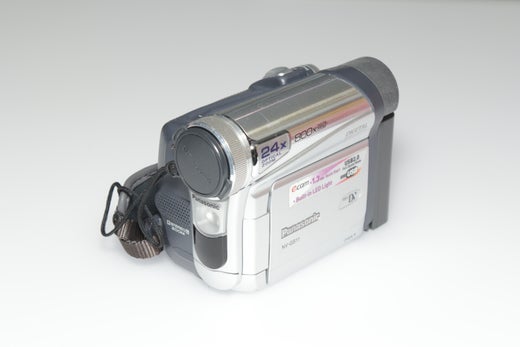 K&auml;ytetty Panasonic NV-GS11, MiniDV