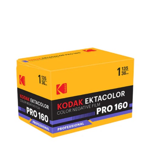 Kodak Ektacolor Pro 160 v&auml;rifilmi 135-36